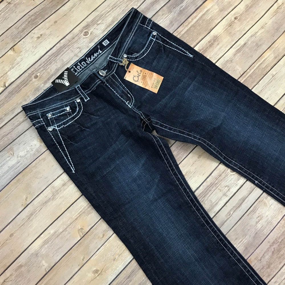 Cielo Vintage denim wear bootcut Jeans